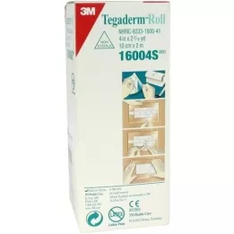 TEGADERM 3M plaster 10 cmx2 m roll 16004S, 1 pc