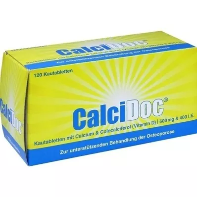CALCIDOC Chewable tablets, 120 pcs