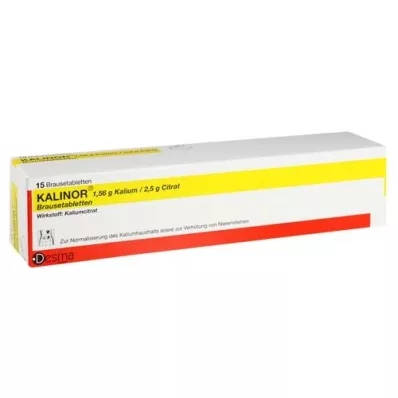 KALINOR Effervescent tablets, 15 pcs