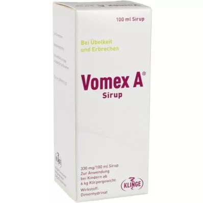 VOMEX A syrup, 100 ml VOMEX A syrup, 100 ml