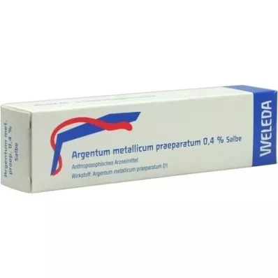 ARGENTUM METALLICUM PRAEPARATUM 0.4% ointment, 25 g ARGENTUM METALLICUM PRAEPARATUM 0.4% ointment, 25 g