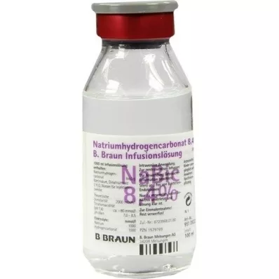 NATRIUMHYDROGENCARBONAT B.Braun 8.4% glass, 100 ml