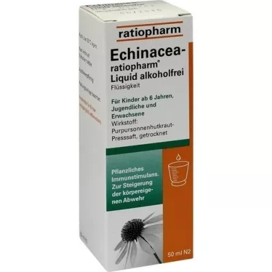 ECHINACEA-RATIOPHARM Liquid alcohol-free, 50 ml ECHINACEA-RATIOPHARM Liquid alcohol-free, 50 ml