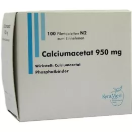 CALCIUMACETAT 950 mg film-coated tablets, 100 pcs