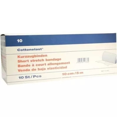 KURZZUGBINDE Cottonelast 10 cmx5 m, 10 pcs