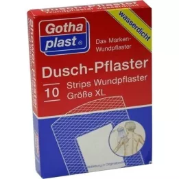 GOTHAPLAST Shower plaster XL 48x70 mm, 10 pcs