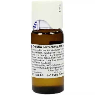 SOLUTIO FERRI comp.D 3 dilution, 50 ml
