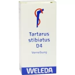 TARTARUS STIBIATUS D 4 Trituration, 20 g