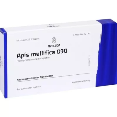 APIS MELLIFICA D 30 ampoules, 8 pcs