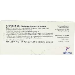 ARANDISIT D 6 ampoules, 8X1 ml