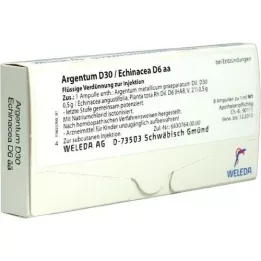 ARGENTUM D 30/ECHINACEA D 6 aa ampoules, 8 pcs