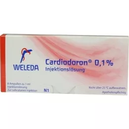 CARDIODORON 0.1% solution for injection, 8X1 ml