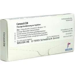CERUSSIT D 8 ampoules, 8X1 ml