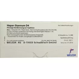 HEPAR STANNUM D 4 ampoules, 8 pcs