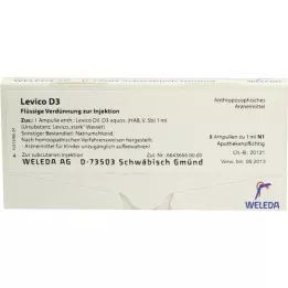 LEVICO D 3 ampoules, 8X1 ml