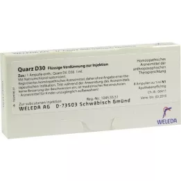 QUARZ D 30 ampoules, 8X1 ml