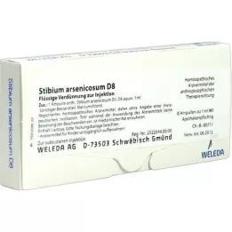 STIBIUM ARSENICOSUM D 8 ampoules, 8X1 ml