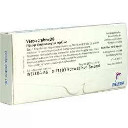 VESPA CRABRO D 6 ampoules, 8X1 ml