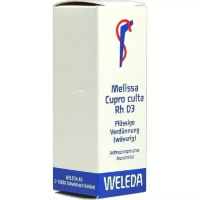 MELISSA CUPRO culta RH D 3 dilution, 20 ml