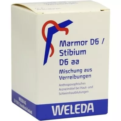 MARMOR D 6/Stibium D 6 aa Trituration, 50 g MARMOR D 6/Stibium D 6 aa Trituration, 50 g