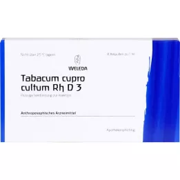 TABACUM CUPRO cultum Rh D 3 ampoules, 8X1 ml