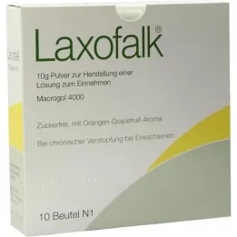 LAXOFALK 10 g Plv.z.Manufacturer e.Lsg.z.Intake bag, 10 pcs