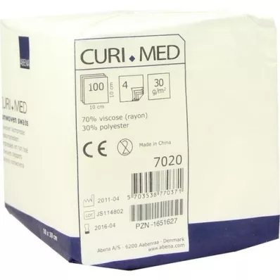 VLIESKOMPRESSEN 10x10 cm non-sterile 4-ply, 100 pcs VLIESKOMPRESSEN 10x10 cm non-sterile 4-ply, 100 pcs