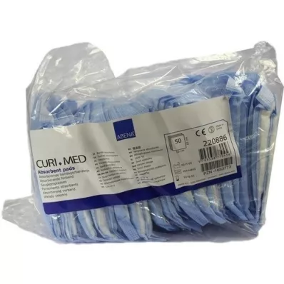 SAUGKOMPRESSEN non-sterile 10x10 cm 400 g/m, 50 pcs