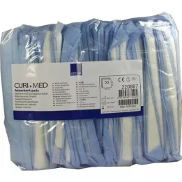 SAUGKOMPRESSEN non-sterile 10x20 cm 400 g/m, 50 pcs