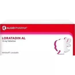 LORATADIN AL 10 mg tablets, 50 pcs