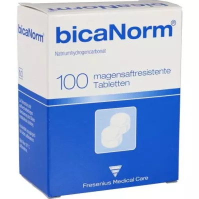 BICANORM gastro-resistant tablets, 100 pcs