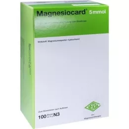 MAGNESIOCARD 5 mmol Plv.z.Her.e.Lsg.z.Intake, 100 pcs