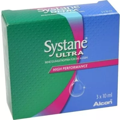 SYSTANE ULTRA Lubricating drops for the eyes, 3X10 ml SYSTANE ULTRA Lubricating drops for the eyes, 3X10 ml