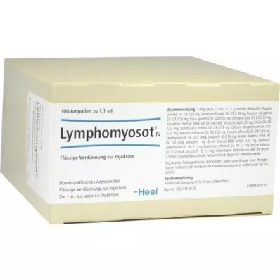 LYMPHOMYOSOT N ampoules, 100 pcs LYMPHOMYOSOT N ampoules, 100 pcs
