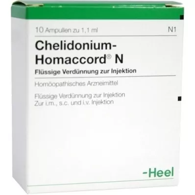 CHELIDONIUM-HOMACCORD N ampoules, 10 pcs