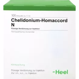CHELIDONIUM-HOMACCORD N ampoules, 100 pcs
