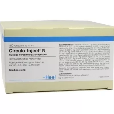 CIRCULO Injeel N ampoules, 100 pcs