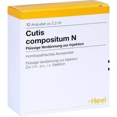 CUTIS compositum N ampoules, 10 pcs