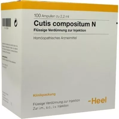 CUTIS compositum N ampoules, 100 pcs