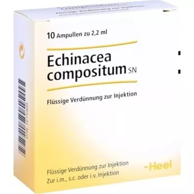 ECHINACEA COMPOSITUM SN Ampoules, 10 pcs ECHINACEA COMPOSITUM SN Ampoules, 10 pcs