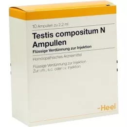 TESTIS COMPOSITUM N ampoules, 10 pcs
