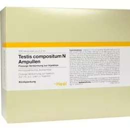 TESTIS COMPOSITUM N ampoules, 100 pcs
