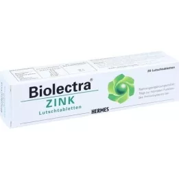 BIOLECTRA Zinc lozenges, 20 pcs
