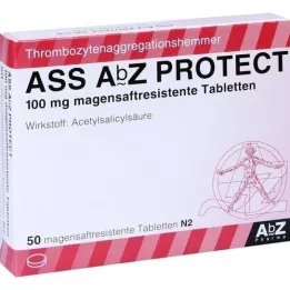 ASS AbZ PROTECT 100 mg gastro-resistant tablet, 50 pcs
