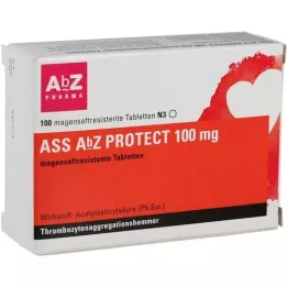 ASS AbZ PROTECT 100 mg gastro-resistant tablet, 100 pcs