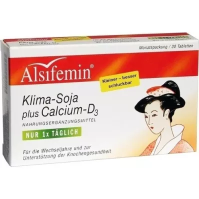 ALSIFEMIN Klima-Soja plus Calcium D3 tablets, 30 pcs