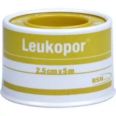 LEUKOPOR 2.5 cmx5 m, 1 piece LEUKOPOR 2.5 cmx5 m, 1 piece