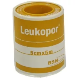 LEUKOPOR 5 cmx5 m, 1 piece