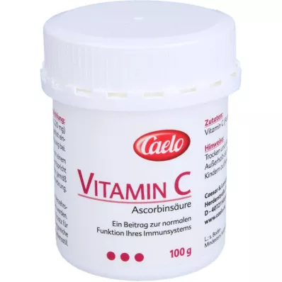 VITAMIN C ASCORBINSÄURE Caelo HV-Pack, 100g VITAMIN C ASCORBINSÄURE Caelo HV-Pack, 100g