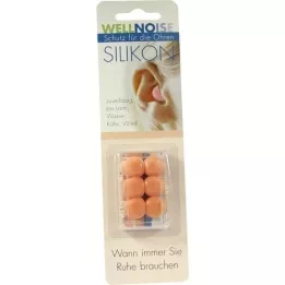 WELLNOISE Ear plugs skin blister, 3X2 pcs